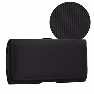 HIT Vyökotelo koko XL Iphone 17 Pro Max/16 Pro Max/Samsung A55 5G/A53/S25/S24:lle - design 1 musta 167x83 mm