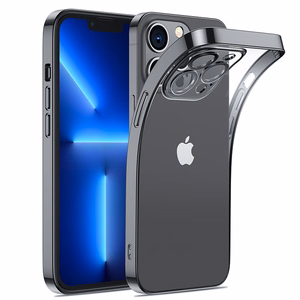 Joyroom 14Q Case tapauksessa iPhone 14 Plus tapauksessa kansi metallinen kehys musta (JR-14Q3-musta)