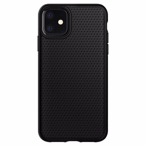 Spigen Liquid Air iPhone 11 kotelo - Matta musta
