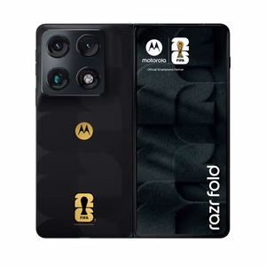 Motorola razr fold -älypuhelin, 20.6 cm (8.09"), Dual SIM, Android 16.0, 5G, USB Type-C, 16 GB, 512 GB, 6000 mAh, musta