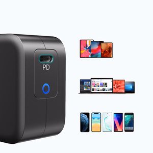 Choetech GaN USB Type C wall charger 61W Power Delivery black (Q6006)