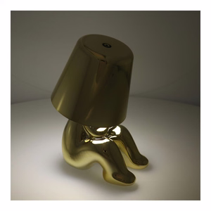 Pöytälamppu yöpöydälle GOLD MAN Art Deco istuva (versio 4) MLTL