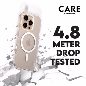 CARE by PanzerGlass Flagship -suojakuori iPhone 16 Pro 6.3' musta/musta MagSafe 1346