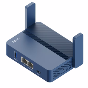 Cudy AX3000 langaton reititin Gigabit Ethernet sininen
