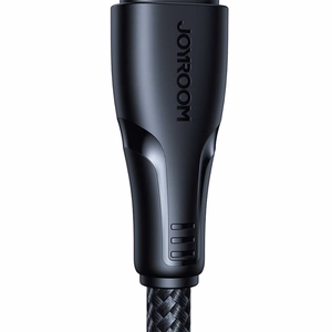 Joyroom S-UM018A11 Surpass USB-A–Micro-USB-kaapeli, 0,25 m (musta)