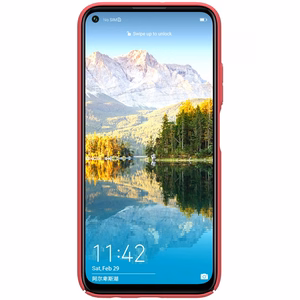 Nillkin Super Frosted Shield case for Huawei P40 Lite / Nova 7i / Nova 6 SE, bright red