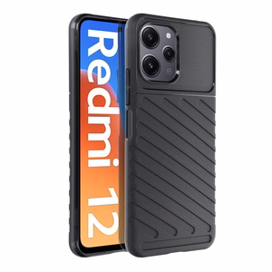 Thunder Suojakuori Xiaomi Redmi 12 4G:lle musta