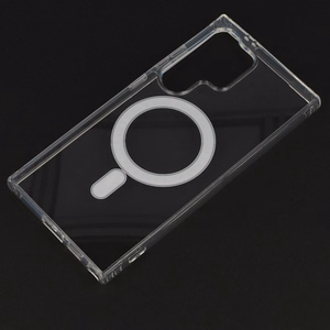 Acrylic Magsafe Suojakuori Samsung Galaxy S25 Ultra:lle läpinäkyvä