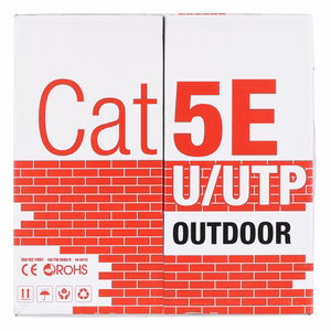 Q-LANTEC KIU5OUTS305Q verkkokaapeli 305 m Cat5e U/UTP (UTP) musta