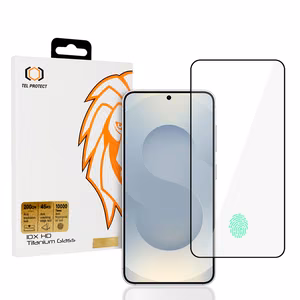 Tel Protect 10X HD Titanium karkaistu lasi Samsung Galaxy S25 Plus/S24 Plus:lle (sormenjälkitunnistuksella)