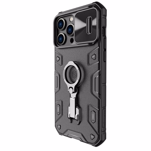 Kotelo Nillkin CamShield Armor Pro Apple iPhone 14 Pro musta