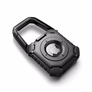 Tech-Protect Kevlar Suojakuori Apple AirTag 1/2:lle - Musta