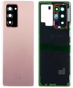 Takakuori Samsung F916 Galaxy Z Fold 2:lle Mystic Bronze alkuperäinen (käytetty Grade C)