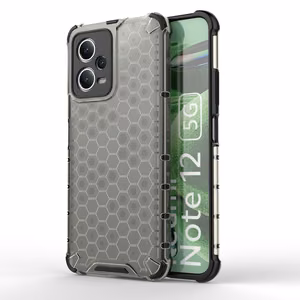 Honeycomb panssari hybridinen Suojakuori Xiaomi Redmi Note 12 5G / Poco X5 5G:lle musta