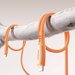 Joyroom S-A59 Vibrant Series 30W USB-C - Lightning Kaapeli 1,2m - oranssi
