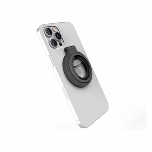 STM MagLoop 3-in-1 MagSafe-lisävaruste iPhonelle: sormilenkki, jalusta ja pullonavaaja, harmaa