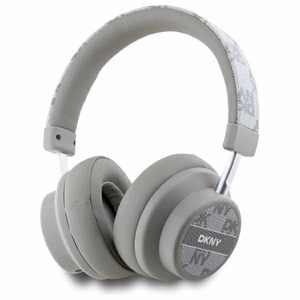 DKNY DKBHM2PCSHLE Bluetooth on-ear -kuulokkeet, Checkered Pattern, beiget