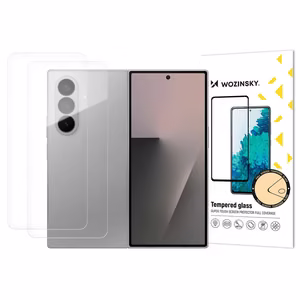 Wozinsky TPU Full Body Näytönsuoja Samsung Galaxy Z Fold 7:lle, 2 kpl setti
