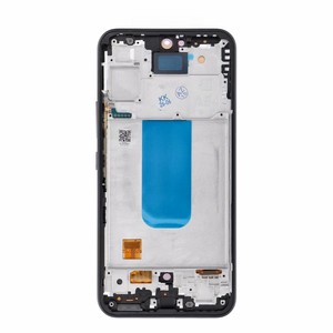 REWA OLED LCD-näyttö kehyksellä SAMSUNG A54 5G -puhelimelle, musta