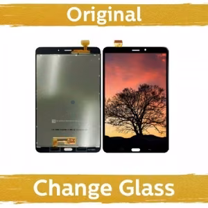 LCD-näyttö yhteensopiva Samsung T385 / T380 Tab A 8.0'' musta (uusittu: Kiina)