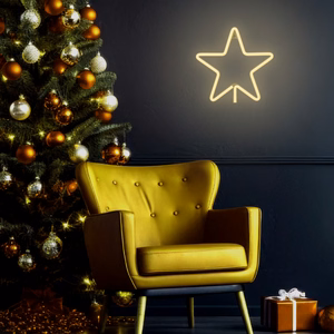 Neon LED CHRISTMAS PENTASTAR warm white FLNE22 Forever Light