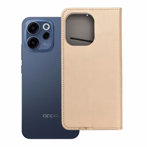 Smart Case Book -suojakuori OPPO Reno 15F kultainen