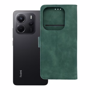 Läppäsuojakuori Xiaomi Redmi NOTE 14 5G:lle Tender Book vihreä