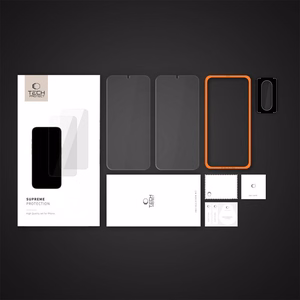 Tech-Protect Supreme Easy 3-pack Tempered Glass for Samsung Galaxy A17 4G / 5G