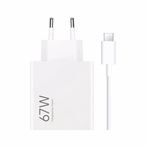 Laturi Xiaomi HyperCharge Combo 67W USB-A valkoinen BHR9465EU