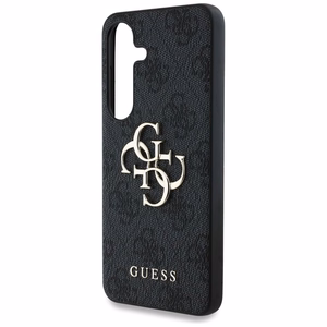 Guess Suojakuori Samsung S25:lle GUHCS25S4GMGGR (4G PU Big Logo) musta