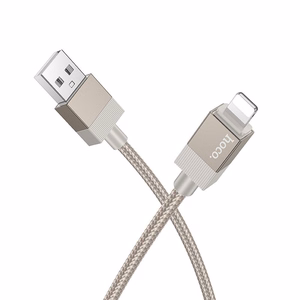 Hoco USB-A - Lightning -kaapeli 2,4A 1 m X110 - kultainen