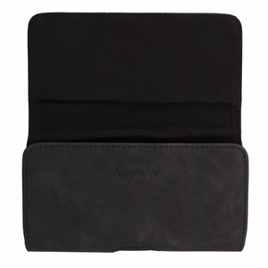 Wonder MAX Vyöpidike (Koko XL) iPhone 17 Pro Max/16 Pro Max/Samsung A55 5G/A53/S25 Plus/S23 FE musta (167x83 mm)