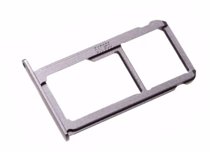 SIM card holder Huawei P9 (Dual) Titanium Grey original (service pack)