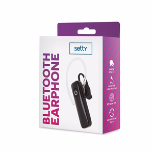 Setty Bluetooth earphone SBT-01 black