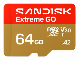 SanDisk Extreme GO 64 GB MicroSDXC UHS-I