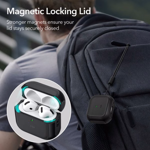 ESR Orbit Halolock MagSafe case for Apple AirPods 4 - black