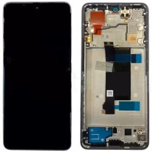 LCD-näyttö Xiaomi Poco X6 5G kosketusnäytöllä ja kehyksellä, sininen (yhteensopiva Redmi Note 13 Pro 5G:n kanssa), alkuperäinen (service pack)