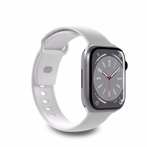 Puro Icon Silicone Strap for Apple Watch 38 / 40 / 41 mm - White (2 pcs.)