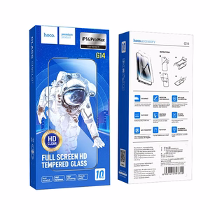HOCO karkaistu lasi HD 5D Guardian shield (10in1-pakkaus) - iPhone 14 Pro Max musta (G14)