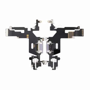 Charging Port Compatible with iPhone 11 with flex / white / OEM