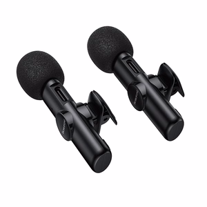 Borofone Lavalier wireless microphone BFK16A Winner Type C black - 2 pieces