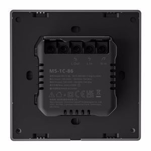 Sonoff M5 1C älykäs WiFi-seinäkytkin (1-kanavainen)