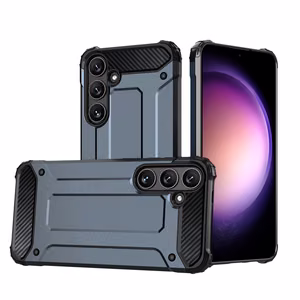 Hybrid Armor panssarisuojakuori Xiaomi POCO C65 / Redmi 13C:lle - sininen