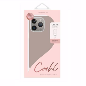 Uniq Coehl Creme magneettinen ladattava kotelo iPhone 16 Pro Max 6.9" - harmaa