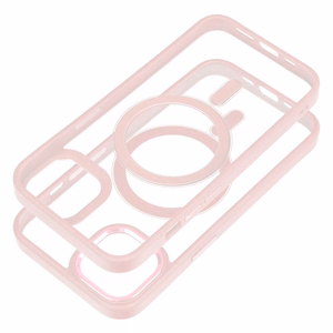 Case for iPhone 13 Color Edge Mag Cover compatible with MagSafe pink