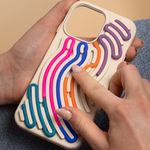 DIY Snake suojakuori iPhone 12 / 12 Pro 6,1" beige