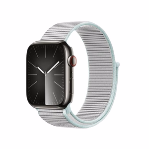 Crong Nylon Sport strap for Apple Watch 38 / 40 / 41 mm and 42 mm (Series 10 / 11), pastel grey