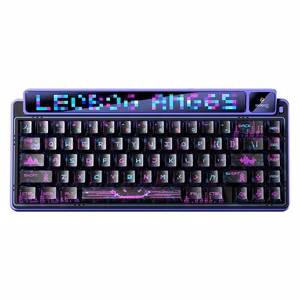 AULA Gasket AMG65 Purple LightFeather RGB näppäimistö