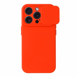 Camshield Soft Suojakuori iPhone 15 Pro:lle - punainen