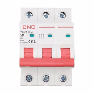 Miniature Circuit Breaker, 3P, 16A, Class C, 6kA